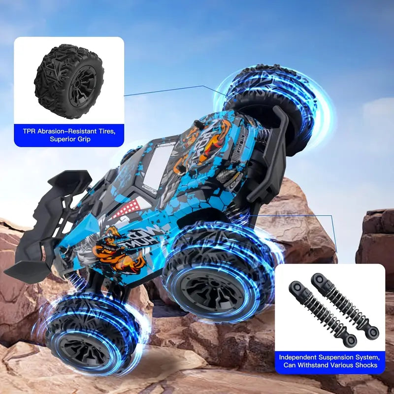 1:20 All-Terrain monster truck toys, Off-Road Electric RC Car, 2.4GHz