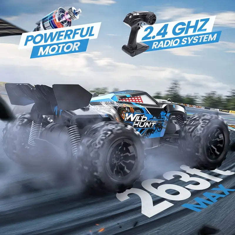 1:20 All-Terrain monster truck toys, Off-Road Electric RC Car, 2.4GHz