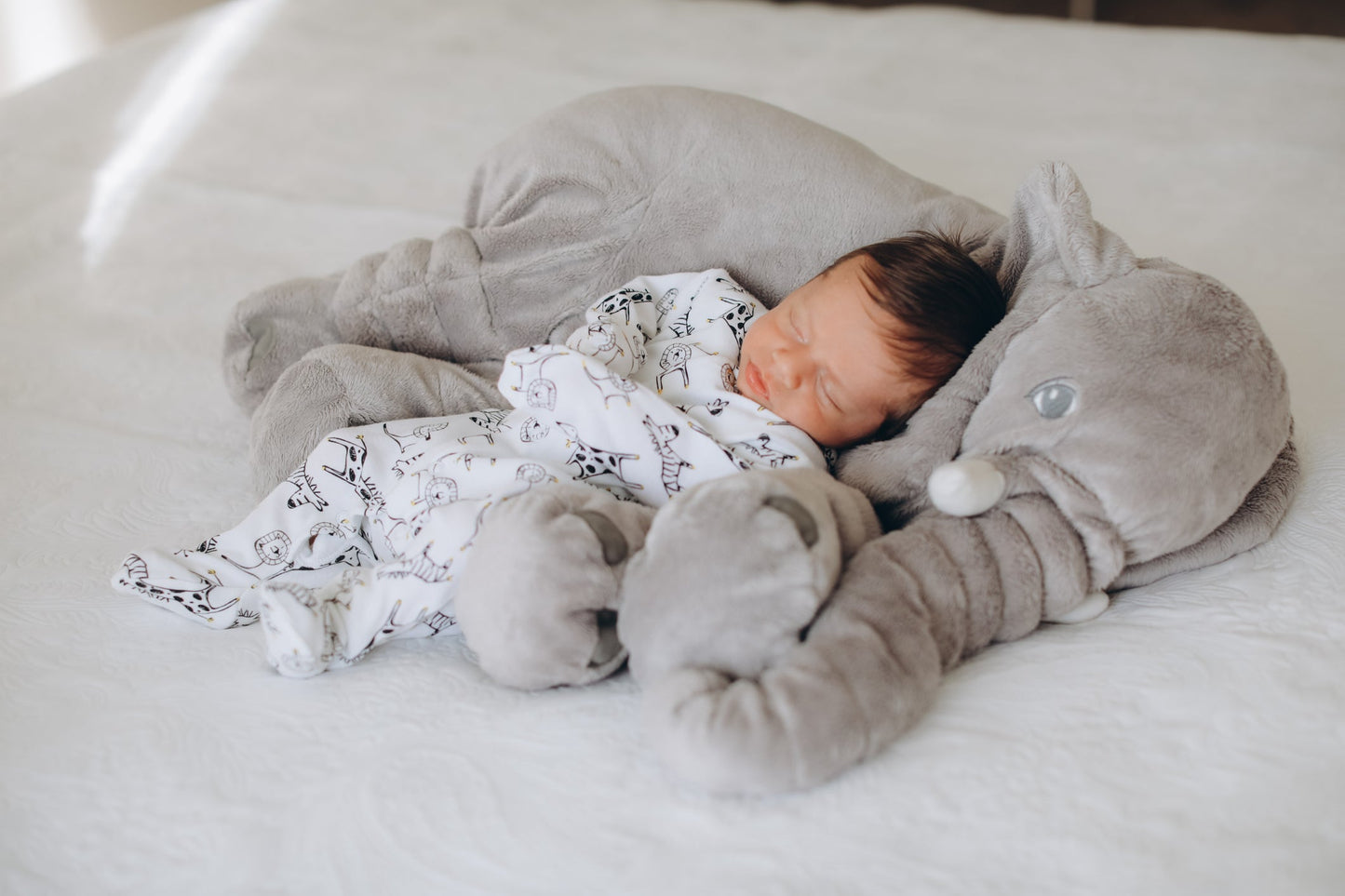 Elephant Cuddle Pillow