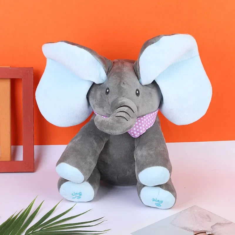 Cuddly Peek a Boo Elephant Playmate