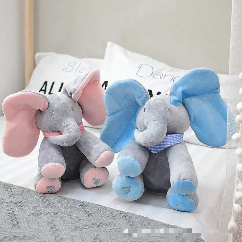 Cuddly Peek a Boo Elephant Playmate
