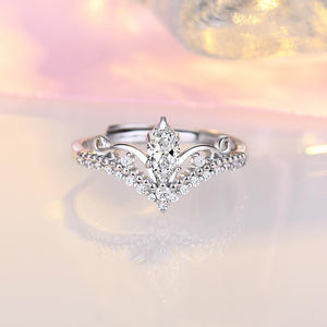 Imitation Crown Ring（adjustable size）