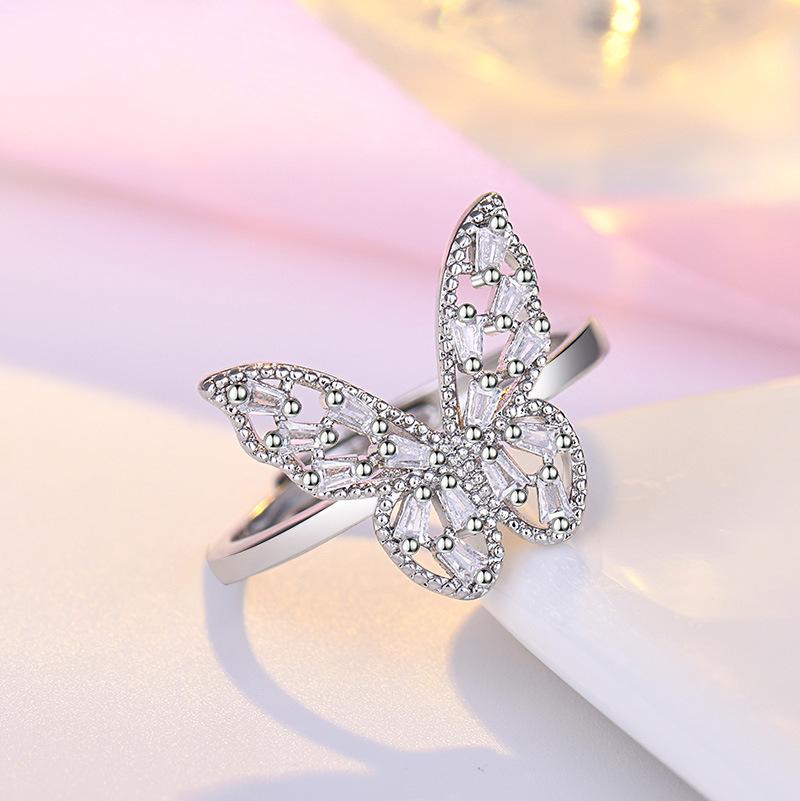 Romantic butterfly ring（adjustable size）
