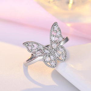 Romantic butterfly ring（adjustable size）