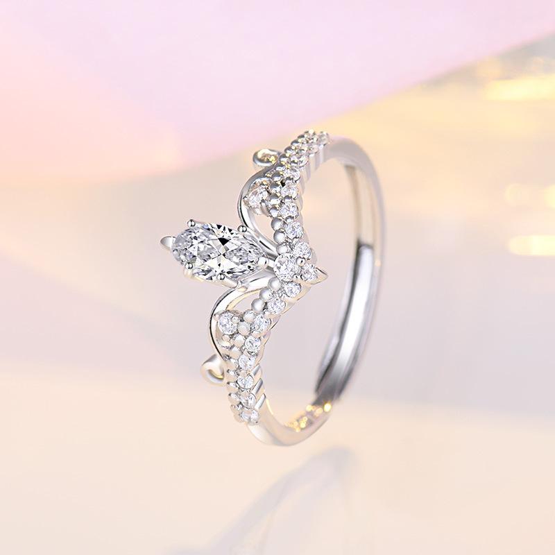 Imitation Crown Ring（adjustable size）