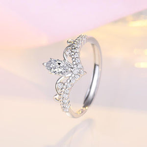 Imitation Crown Ring（adjustable size）