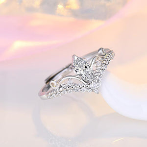 Imitation Crown Ring（adjustable size）