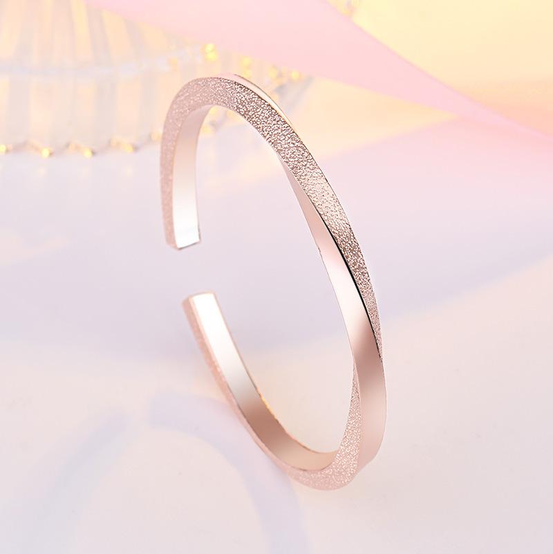 Mobius sterling silver bracelet（adjustable size）