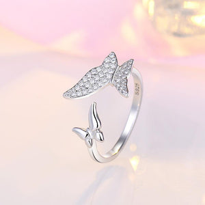 Double butterfly adjustable ring（adjustable size）