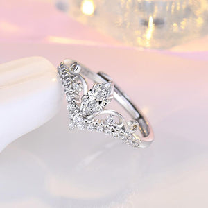 Imitation Crown Ring（adjustable size）