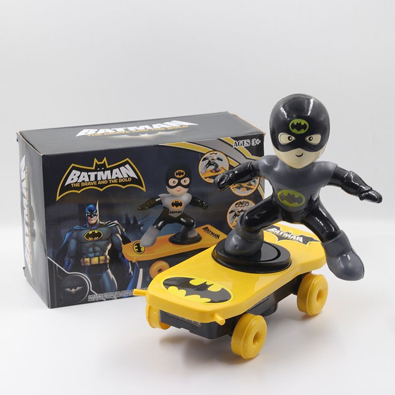 360 degrees rotating luminous scooters