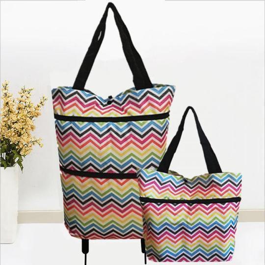 2-in-1 Foldable Shopping Cart