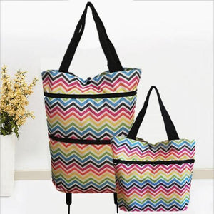 2-in-1 Foldable Shopping Cart