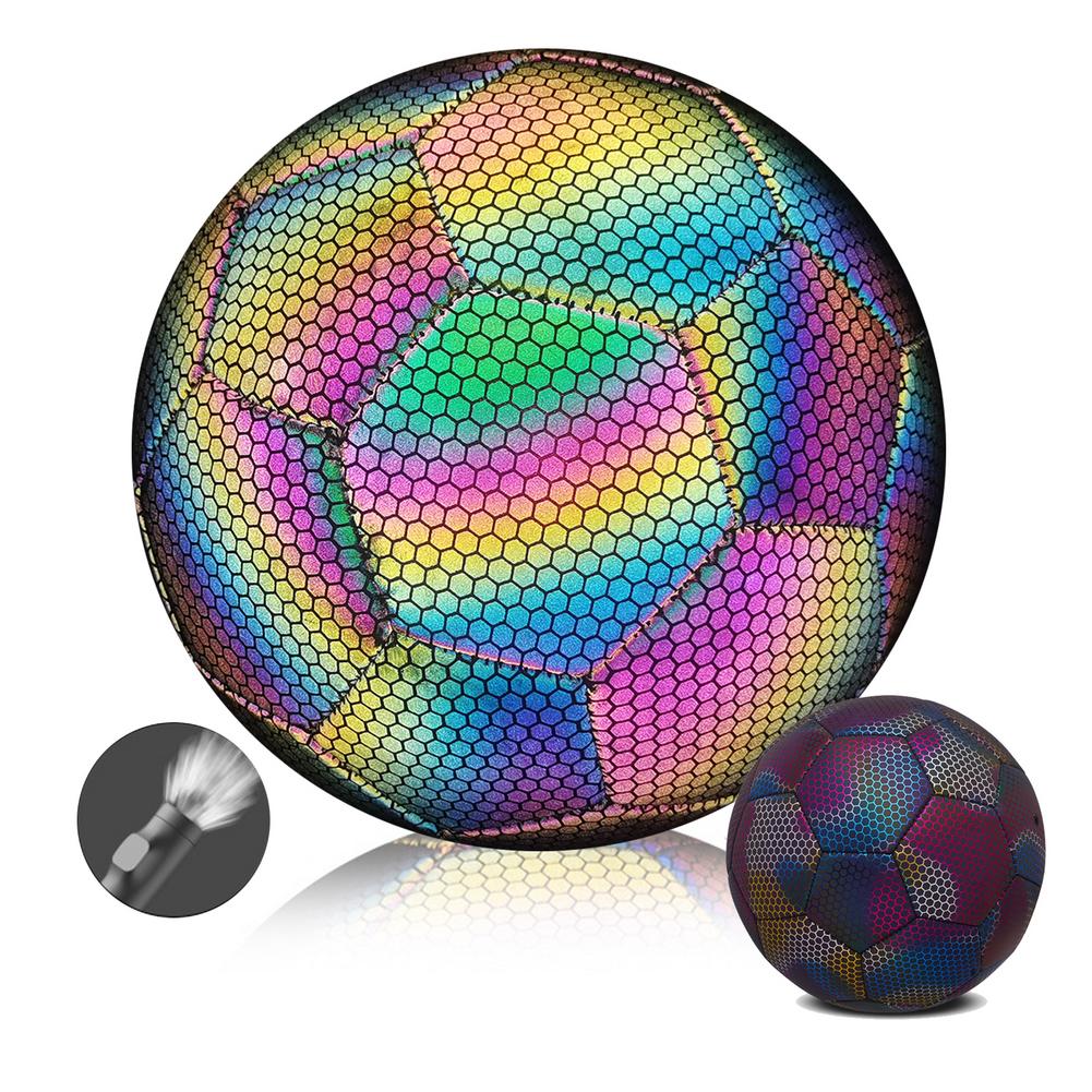 HOLOGRAPHIC GLOWING REFLECTIVE BASKETBALL / VOLLEYBALL/SOCCER BALL/FOOTBALL