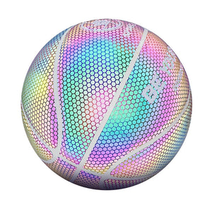 HOLOGRAPHIC GLOWING REFLECTIVE BASKETBALL / VOLLEYBALL/SOCCER BALL/FOOTBALL