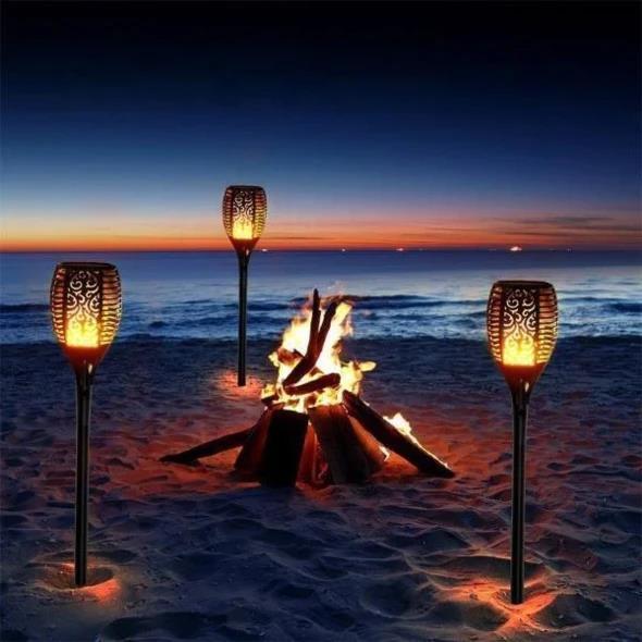 SOLAR FLAME TORCH (Buy 4 Free Shipping)
