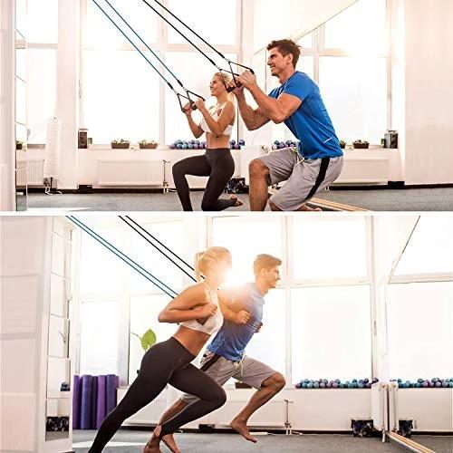 TPE multi-function Unisex Fitness 11 Pack Resistance Bands Set