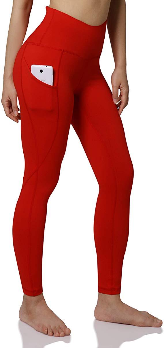 Out Pocket High Waist Yoga Pants,Tummy Control