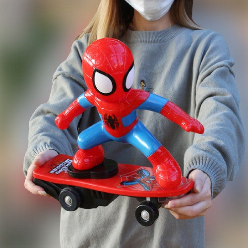 360 degrees rotating luminous scooters