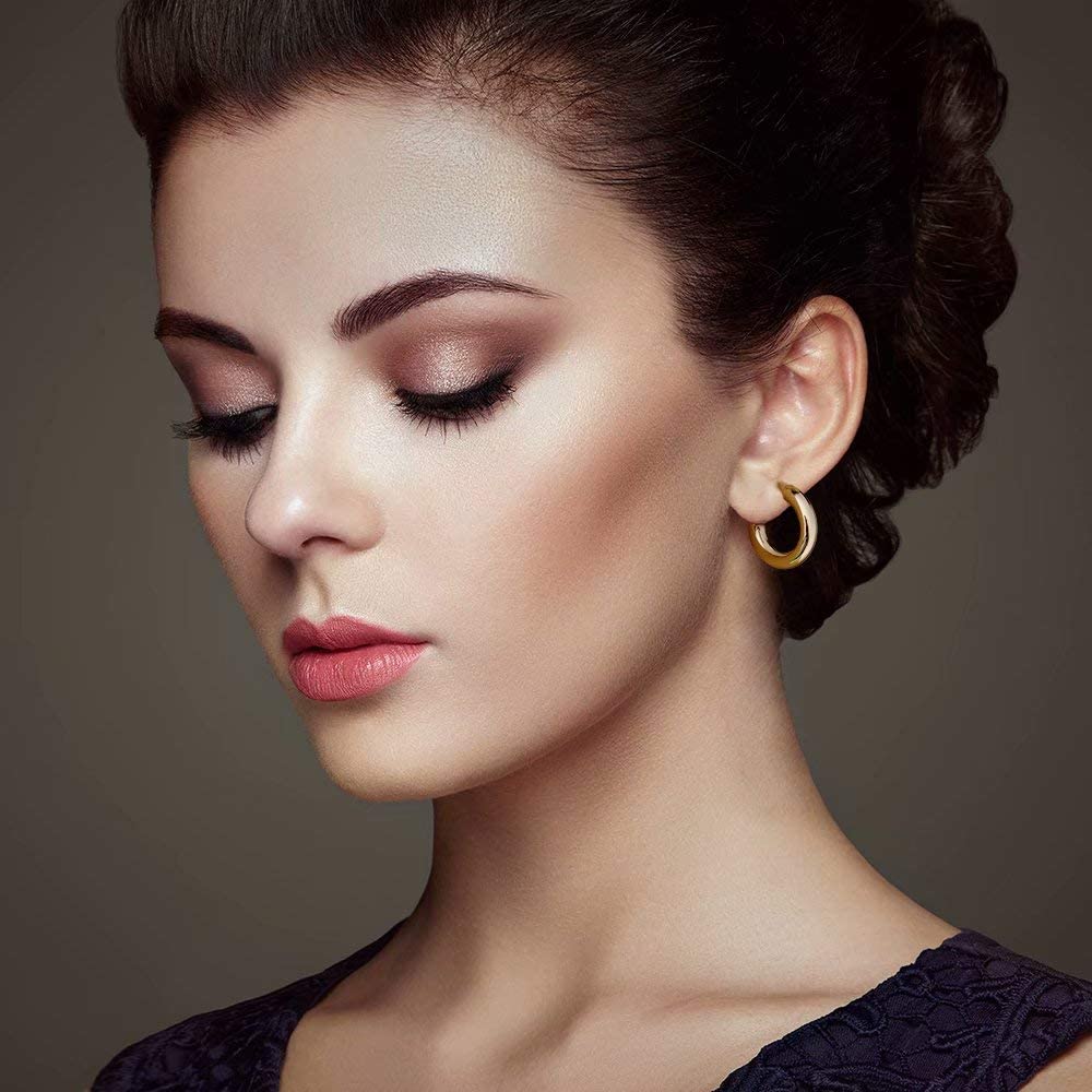 Gorgeous Dainty Hoop Earrings & Rings are ADJUSTABLE: