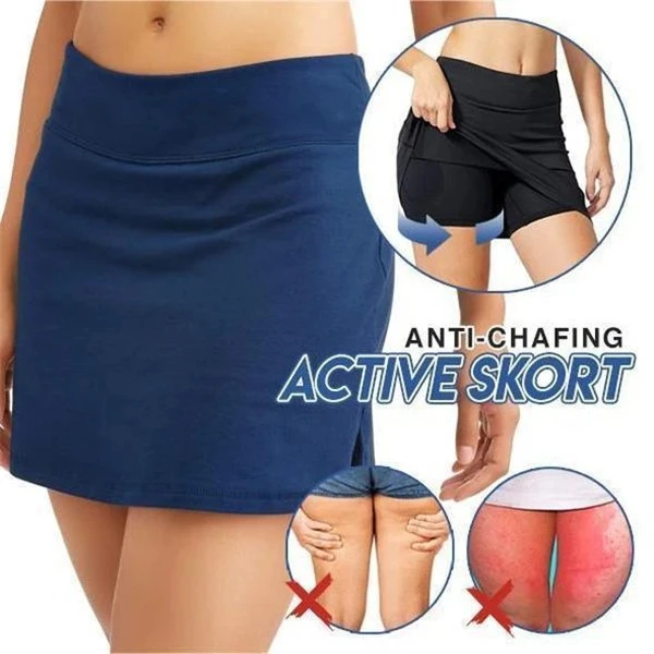 (BUY 3 GET 1 FREE)Breathable Workout Pleated Skort