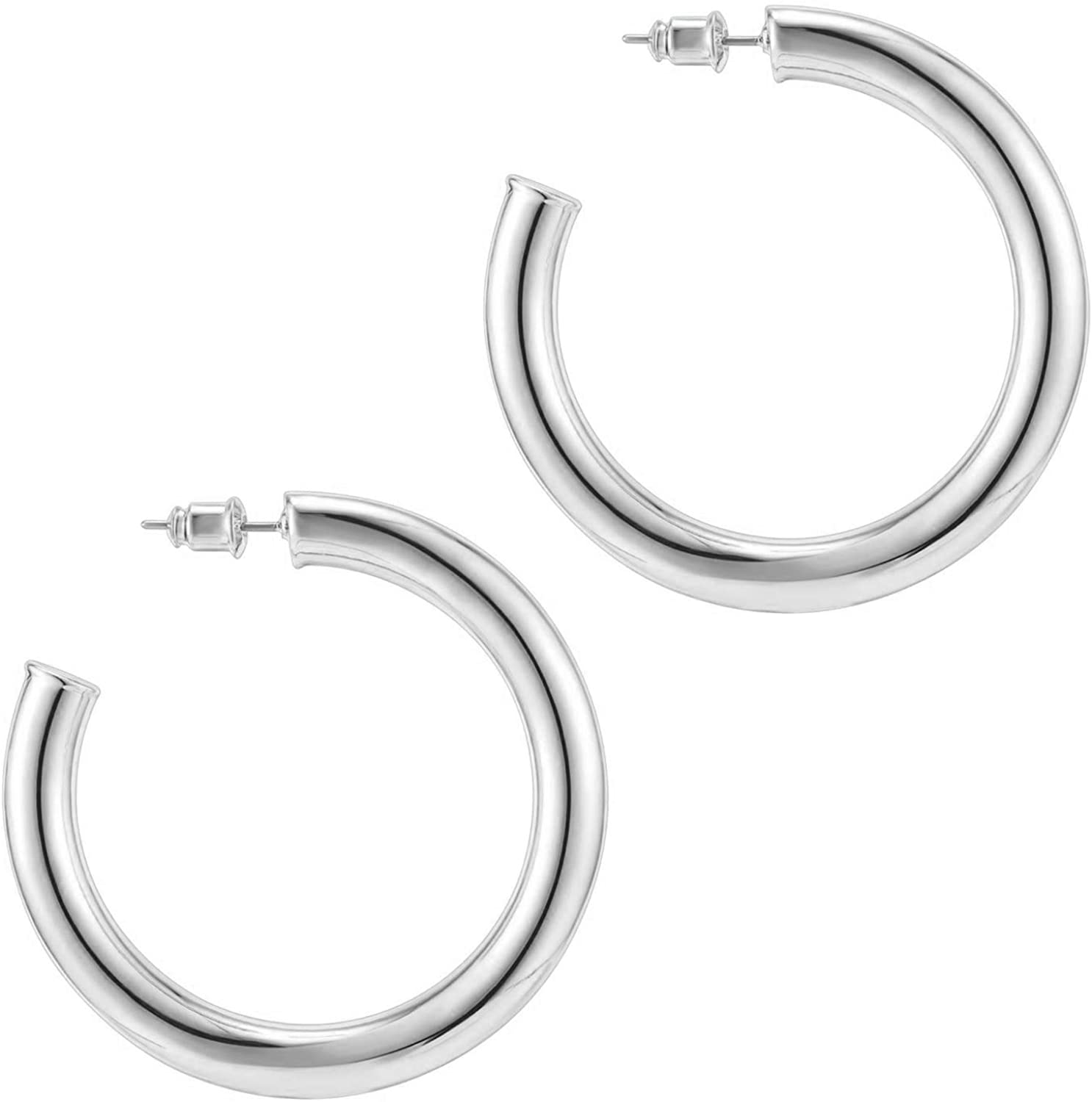 Gorgeous Dainty Hoop Earrings & Rings are ADJUSTABLE: