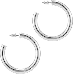 Gorgeous Dainty Hoop Earrings & Rings are ADJUSTABLE: