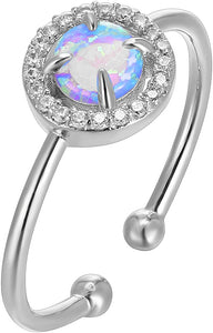 Gorgeous Dainty Hoop Earrings & Rings are ADJUSTABLE:
