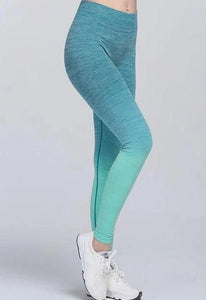 High Waist Gradient Fitness Yoga Pants